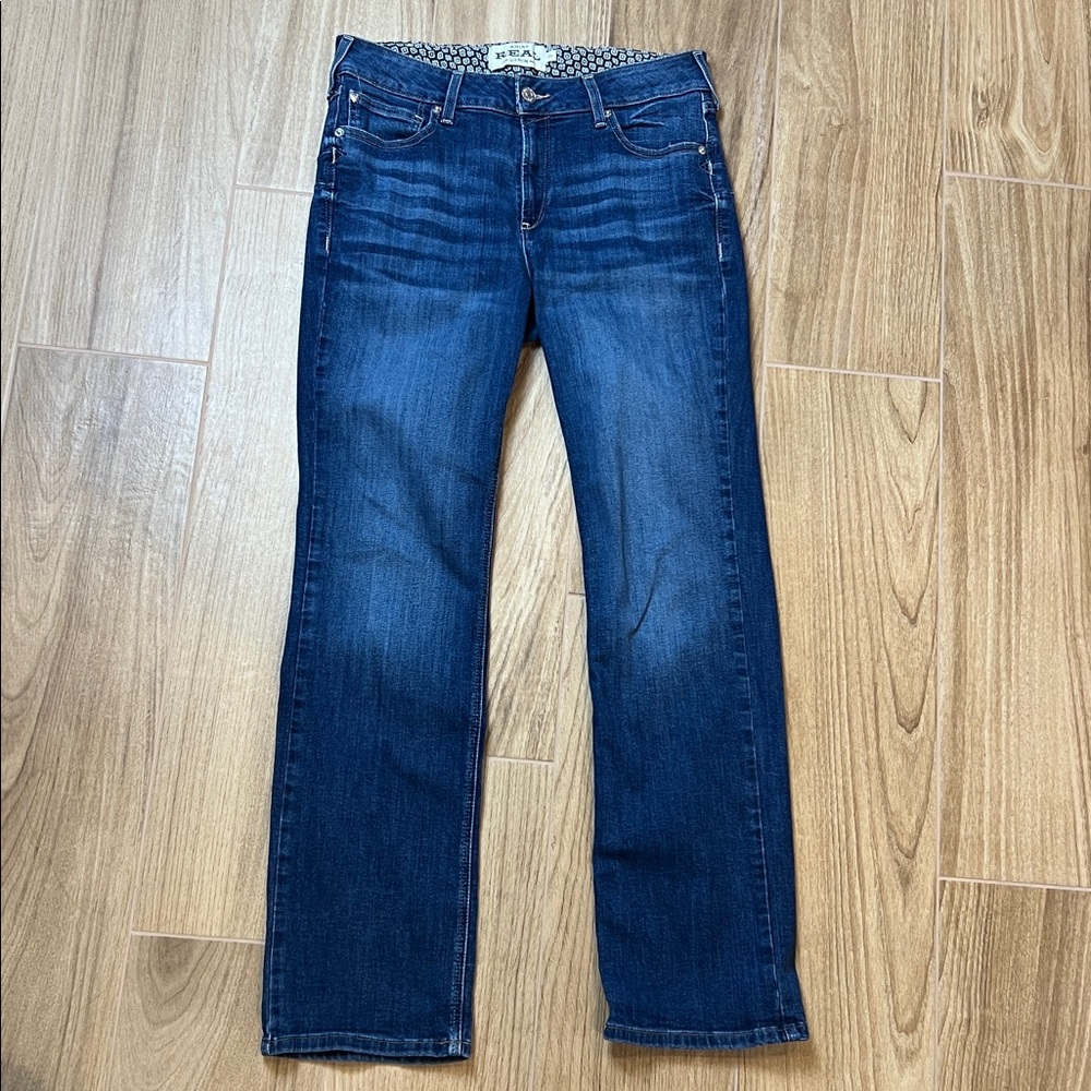 Ariat REAL Low Rise Denim Straight‎ Leg Jeans